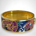 Johnny Was  Dragon Hinged Bracelet in Multi sz XS/SM NWT Photo 2