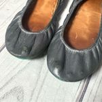 Tieks  BY GAVRIELI Metallic Gray Leather Slip On Foldable Ballet Flats Women Sz 8 Photo 1
