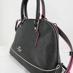 Coach Mini Sierra Crossbody Satchel F13310 in Black Multi Edgepaint Photo 4