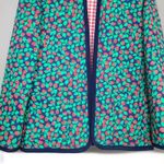Handmade  Quilted Jacket Cottage Boho Strawberry Checked Print Photo 2