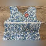 Johnny Was  WILLOW BLUE RUFFLE TANK DRESS size m Photo 5