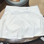 Lululemon Play Off The Pleats White Skirt Photo 1