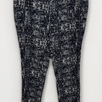 Kenar  Women's Blue Geometric Print‎ Patterned Trouser Pants Size 6 Photo 0