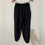 Trina Turk  black crepe high rise joggers pants 2 Photo 6
