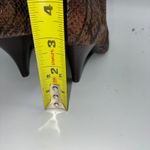 Nine West NWPickwick Womens 6M Brown Snake Print Knee High Stiletto Boots Career Photo 8