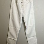 J.Crew Vintage Slim Straight Jean White Size 32 Tall NWT Photo 7