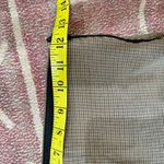 Everlane  Side Zip Button Closure Pull On Stretch Coco Plaid Ankle Crop Pant 00 Photo 12