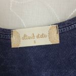 Altar'd State  Womens Dress Size Small Navy Blue Flowy Long Sleeves‎ Pullover Photo 3