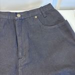 Vintage Penny Lane Jeans Short Bermuda High waist Retro Y2K 90s Black Short 14. Photo 2