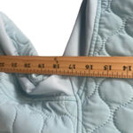 Brooks Women's Size Large Light Blue Quilted Running Activewear Jacket Photo 7