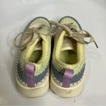 Nicole Miller New York knit sneakers women’s size 7 pastel multicolored casual Photo 5