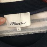 3.1 Phillip Lim  Womens Sweater Stripe Layered Dress Blue White Size SMALL Photo 3