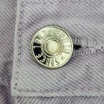 Edwin Purple Jean Shorts Size 28 Edwin Dyed Purple Denim Shorts Photo 3