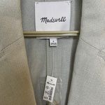 Madewell NWT  Breezewoven Larsen Blazer Jacket Linen Oversized Breathable Size S Photo 7