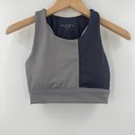 ALLFENIX Sports Bra Size Small Gray Colorblock Color Block Bra Pads Athletic Gym Photo 11