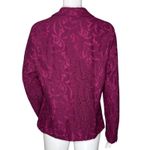 CAbi  Blazer Womens Medium Purple Plumberry Frolic Jacket Office Casual Preppy‎ Photo 3