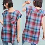 Anthropologie ✨ Akemi + Kin Cap Sleeve Plaid Tunic✨ Photo 1