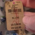 PINK - Victoria's Secret Victoria's secret Pink blue floral bikini size XL Photo 2