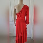 Belle Badgley Mischka  Bailey Asymmetrical Dress Size 4 Photo 11