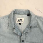 Lee  X Free people Utility Coveralls barely blue Denim chore Jumpsuit Size Small Photo 3