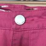 Seven7  Women’s Weekend Short Hot Pink Barbiecore Denim Jean Raw Hem Shorts Photo 3