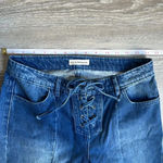 Ulla Johnson  Alex Lace Up Tie Waist Jeans Photo 9