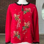 heirloom collectibles Vintage Reindeer Christmas Sweater Photo 0