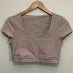 Beyond Yoga Spacedye What's The Scoop Bra size Small color Mauve Pink Photo 5
