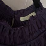 Ulla Johnson ‎ Elsa Dress Lago Deep Purple Size 0 Ruffle Royal Tiered Statement Photo 13