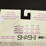 SHASHI Sweet Open Style Clean & Cool Denim Barre Pilates Yoga Full Grip Socks M Blue Size M Photo 8