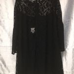 Nanette Lepore NEW Let It Rock Bell Sleeve Dress size 6 Black Photo 4
