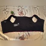 Marciano  Floral Off-Shoulder Top - Black and Pink SIZE S zipper 🩷🖤 Photo 6