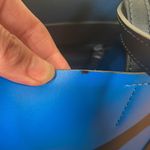 Tory‎ Burch Sport Chevron Large Tote Bag Blue Black Photo 11