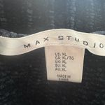 Max Studio  Women’s Top XL Corduroy Velvet Boxy Teal Oversized Photo 2