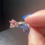 Sterling Silver Amethyst Ring  925 Photo 1