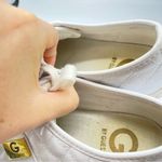 G by Guess  White Faux Leather Quilted Lace Up Sneakers Womens 8 Photo 6