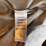 Betsey Johnson  Gray  Long Sleeve Top with Pink Lace Heart🩷Size S Small Photo 6