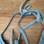 Wild Fable Women's Light Blue Cut-Out Front Bralette Bikini Top - Medium - NWT Photo 5