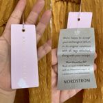 Rachel Parcell Mustard Yellow Ruffled Tiered Long Sleeve Maxi Dress Textured Photo 12