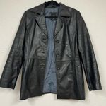 Vintage Colebrook Black Leather It Girl 90s Jacket Womens Size M Size M Photo 0