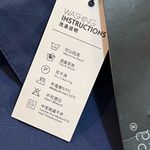 Zanzea blue button down shirt size large long sleeve Photo 6