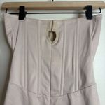 MiracleSuit  36C Strapless Bodysuit Shaping Corset Beige Underwire Control Photo 3