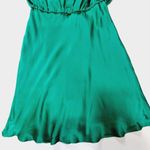 Amanda Uprichard Camela Dress in Dark Green Small Photo 6