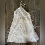 Elliatt  White Halter Mini Dress Photo 1