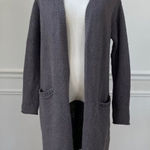 NWT Velvet by Graham and Spencer Mocha Fringe Long Cardigan M Brown Size M Photo 0