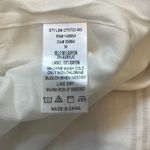 Sage EUC Cream Tan Stripe Tie Straps Dress Sz M Photo 4