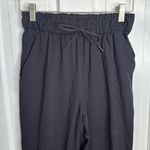 Lululemon Keep Moving Pant 7/8 High-Rise Drawstring Waist in Black W1632 Sz 4 Photo 6