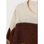 H&M Womens Oversized Mohair Wool Blend Sweater Streetwear Fall Fashion XS Photo 1