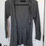 The Limited  Women's Size Extra Small‎ Gray Open Front Cardigan Photo 0