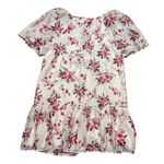 Abercrombie & Fitch  Women's L Floral Trapeze Mini Dress Short Sleeve Cottagecore Photo 5